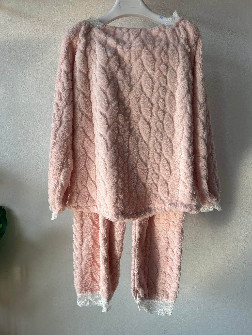 🎀 Princess Sculpted Bust Winter pajamas with Lace Detail S362