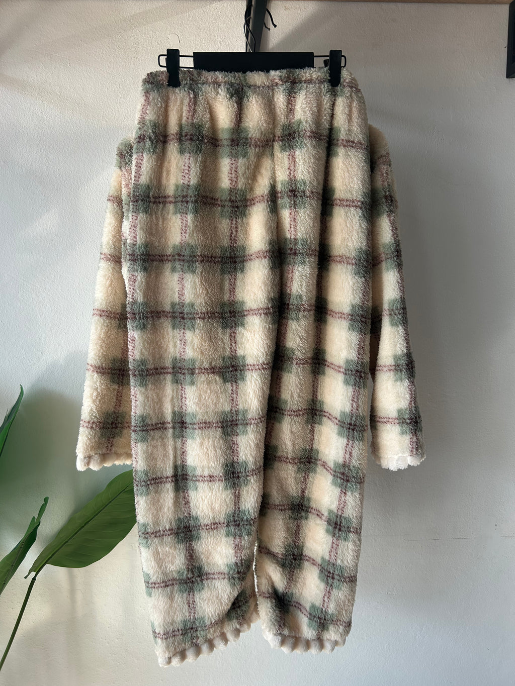 Elegant burberry Flannel Winter PJ S363