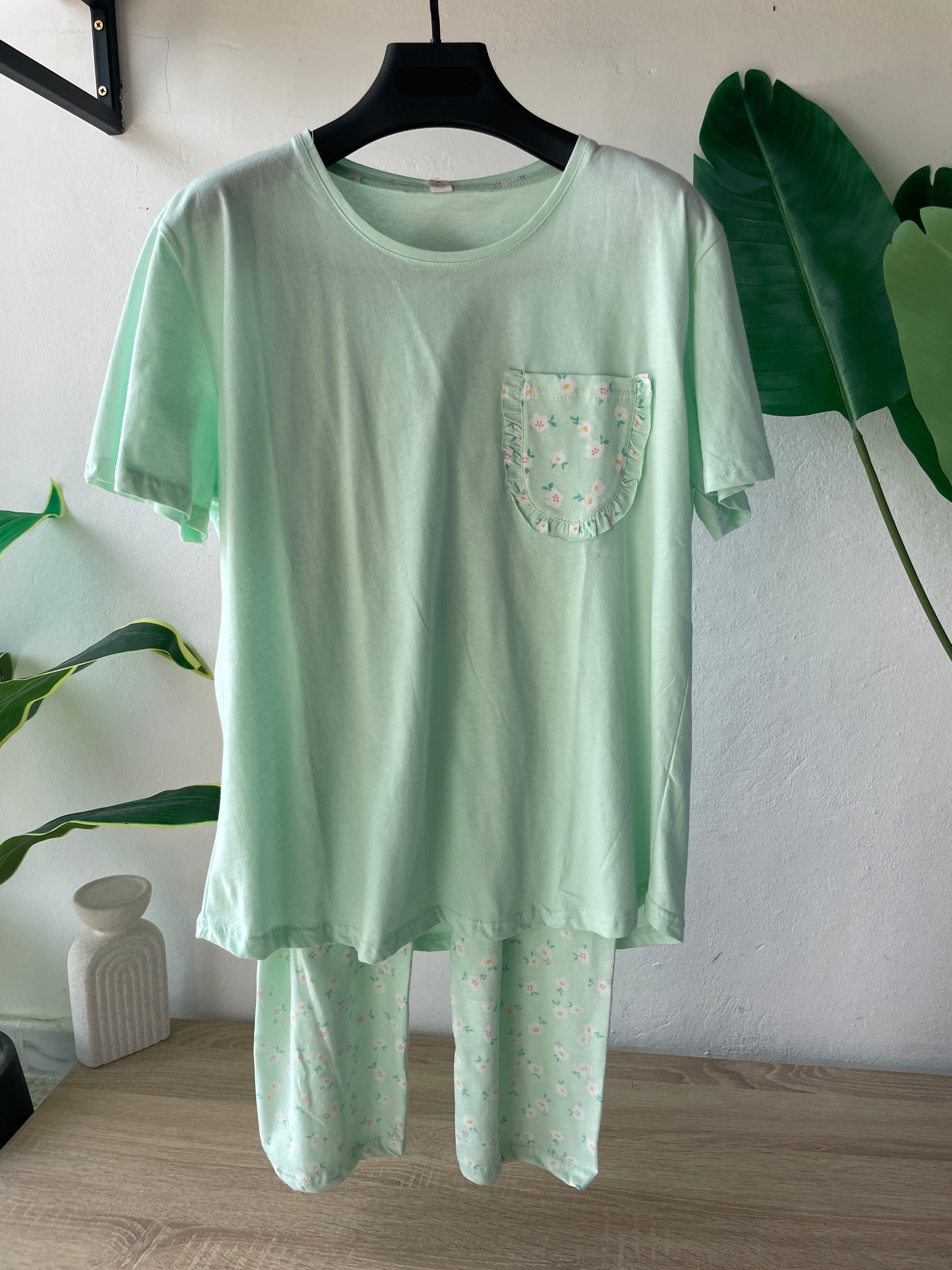 Cotton Floral Pocket PJ