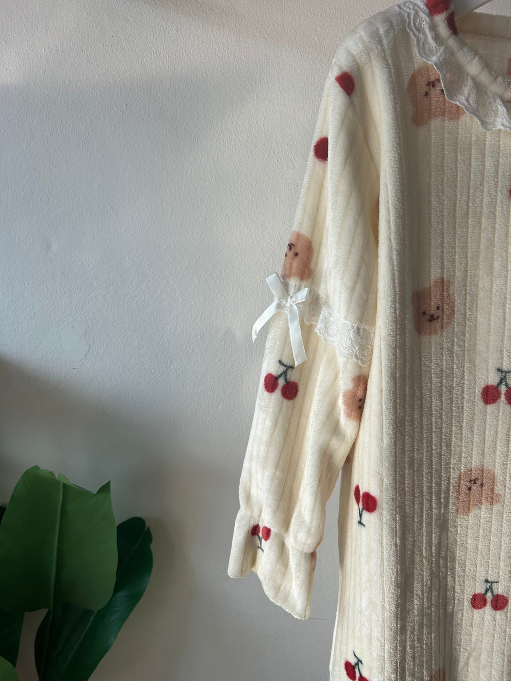 🍒 Cute Cherry Dress embroidered design S331