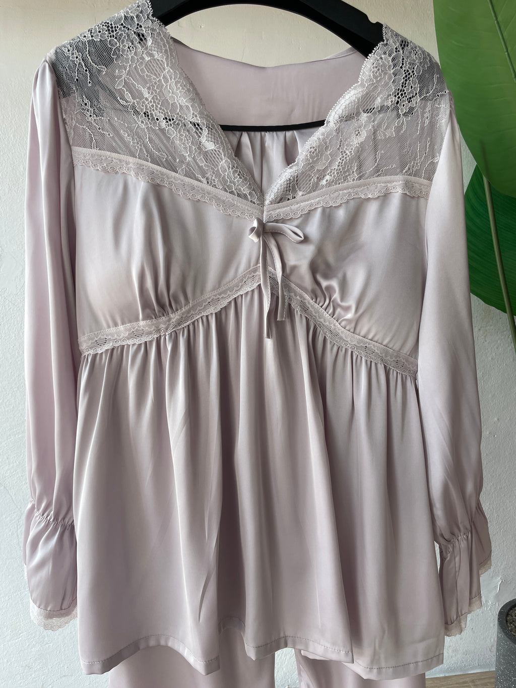 RufflyPastel  Satin PJ