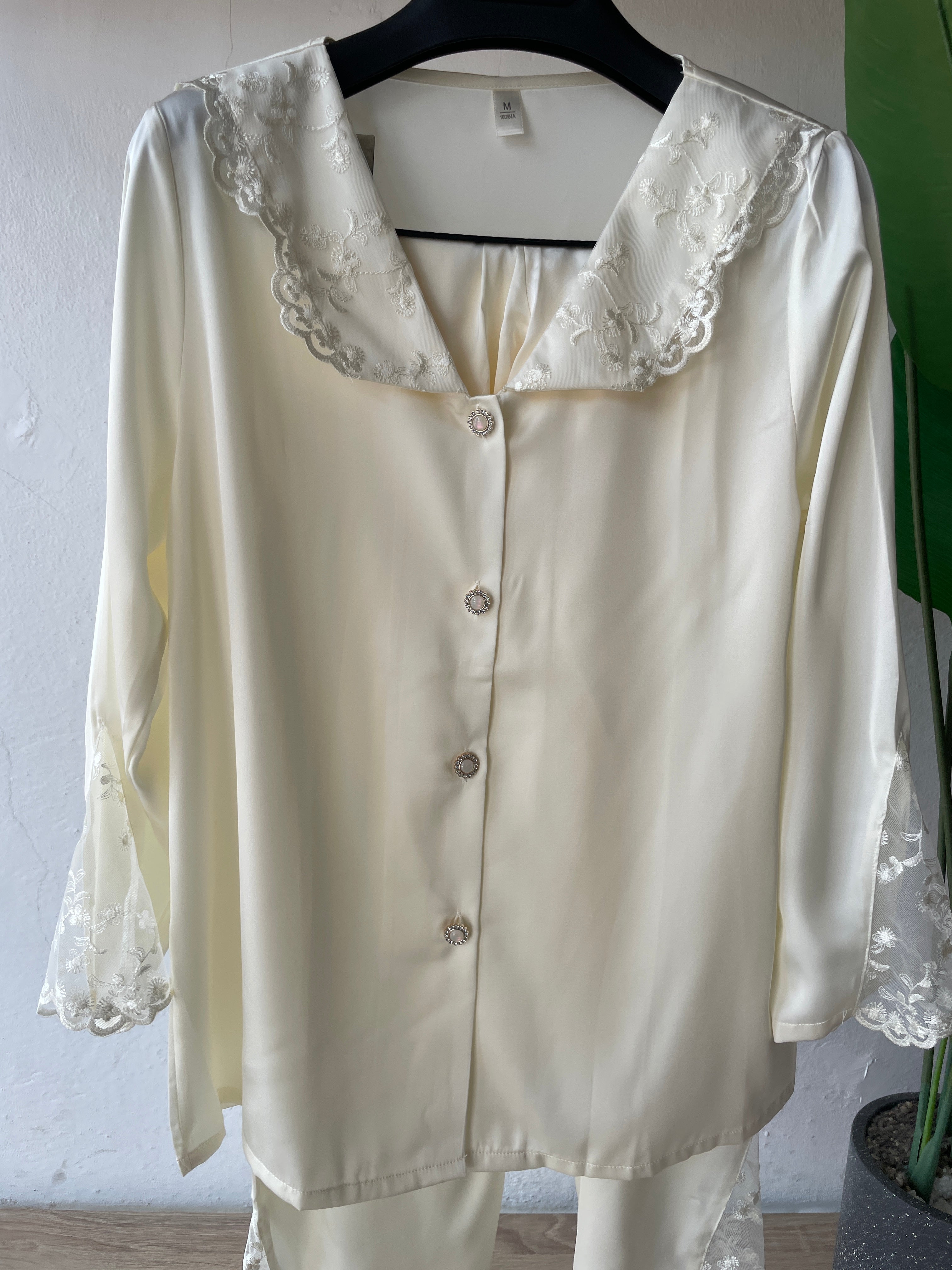 Lux Mini-flora Champagne  Satin PJ