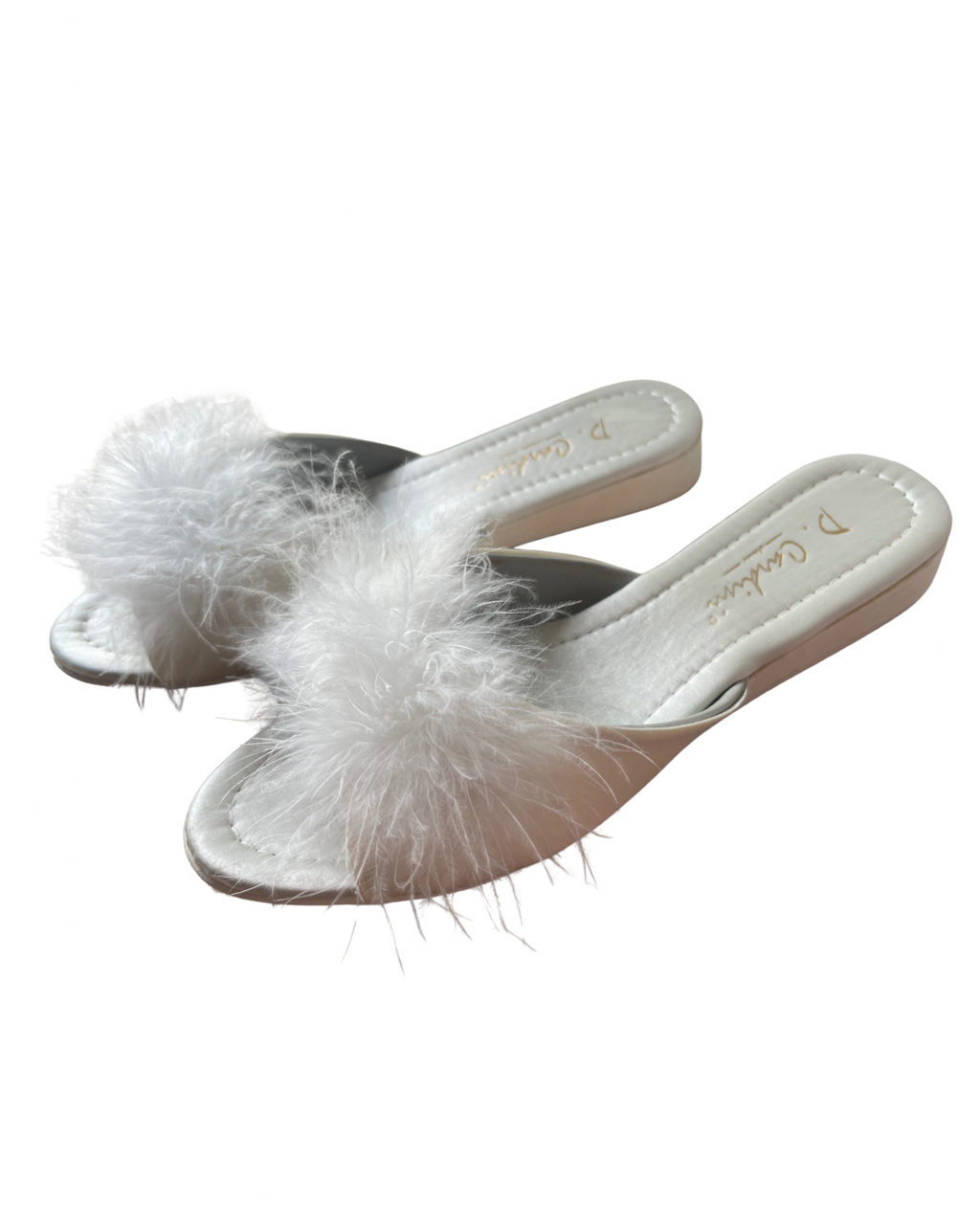 Feather Low Heel Mule