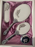 Royal Vanity Mirror Set with simple leave  design camo