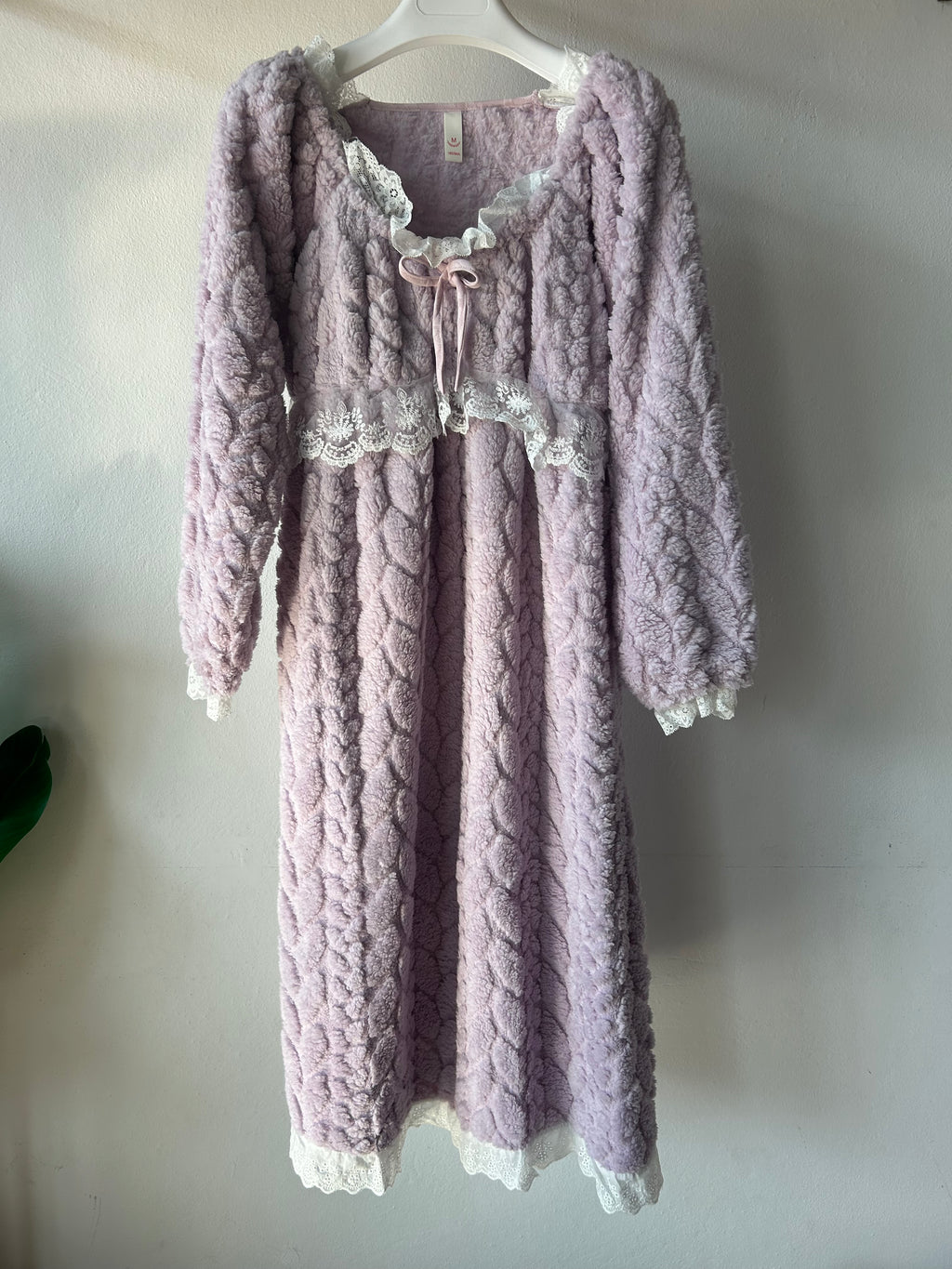 🎀 Princess Sculpted Bust Dress with Lace Detail Winter S362D