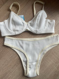 Luna White Solid Set