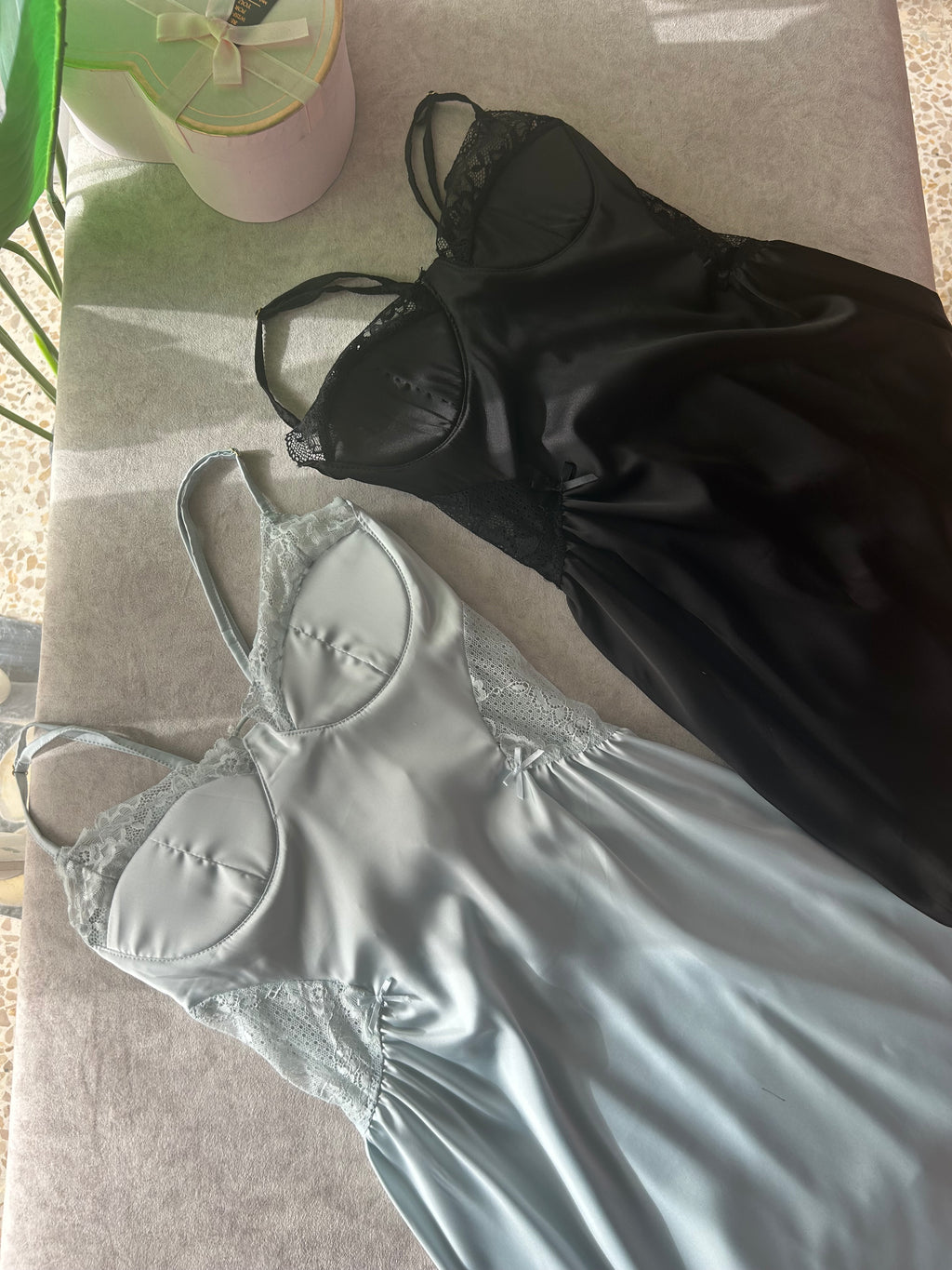 Feminine Silky with Ribbon