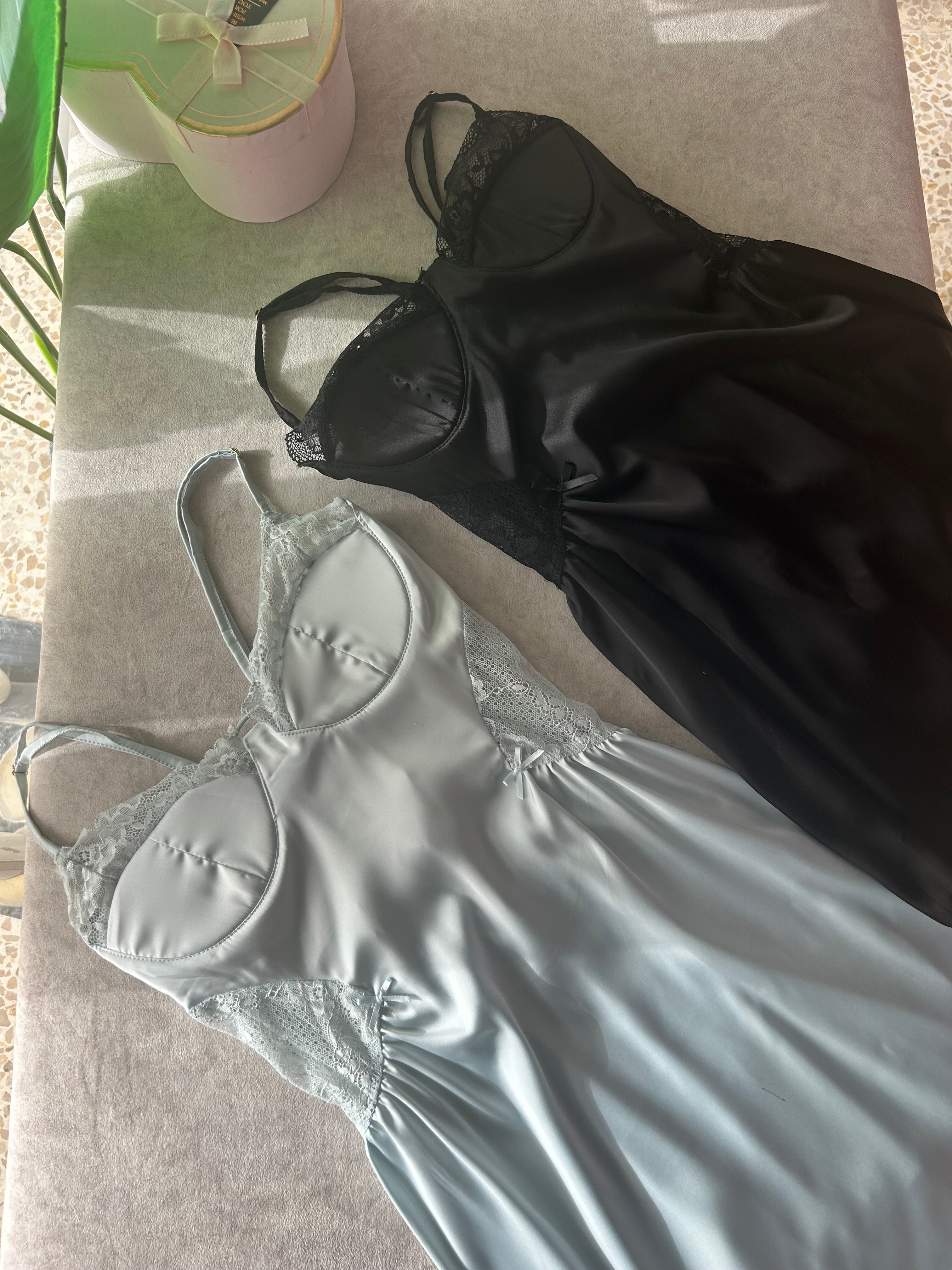 Feminine Silky with Ribbon