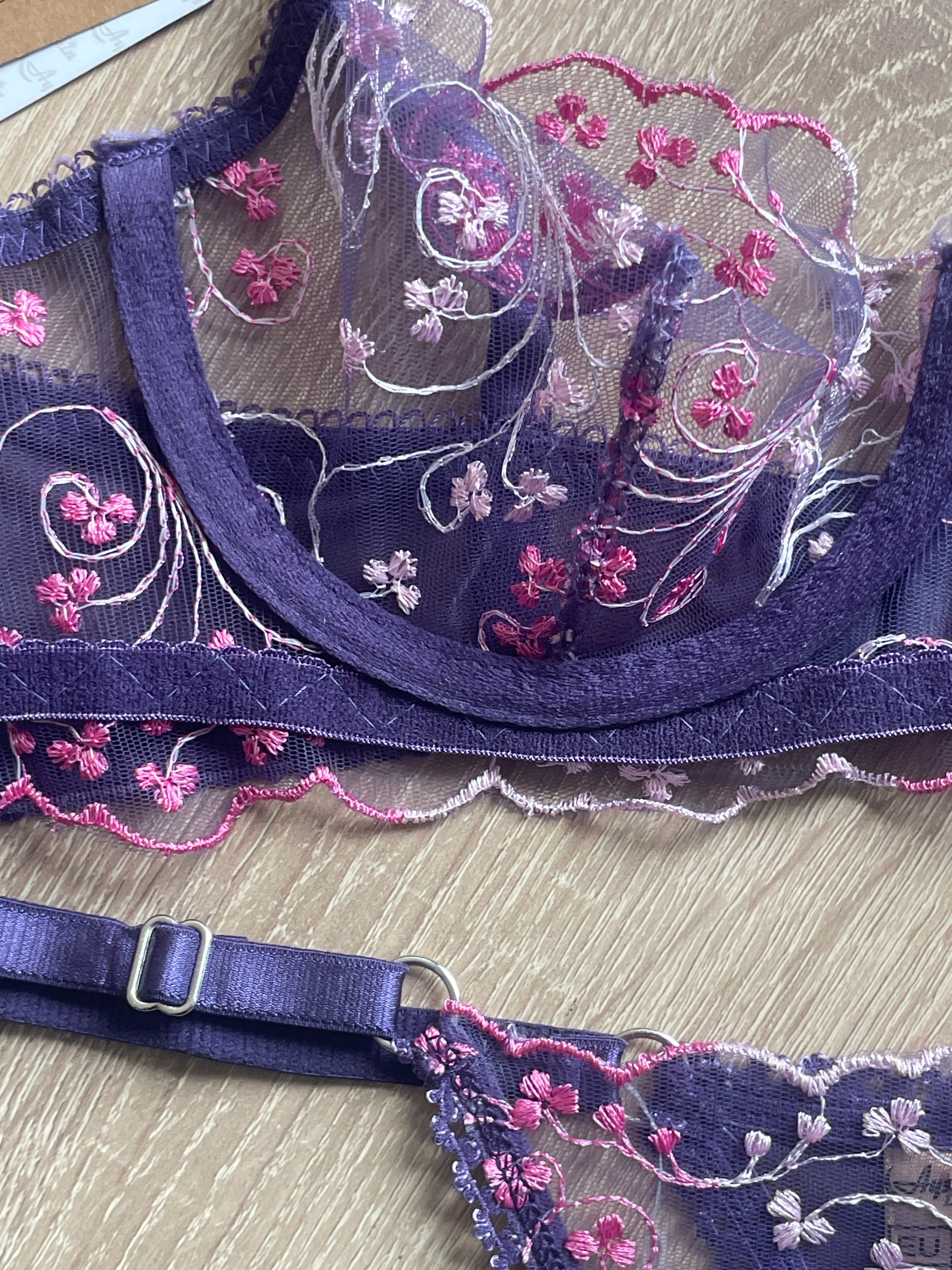 Floral Purple multicolor Set