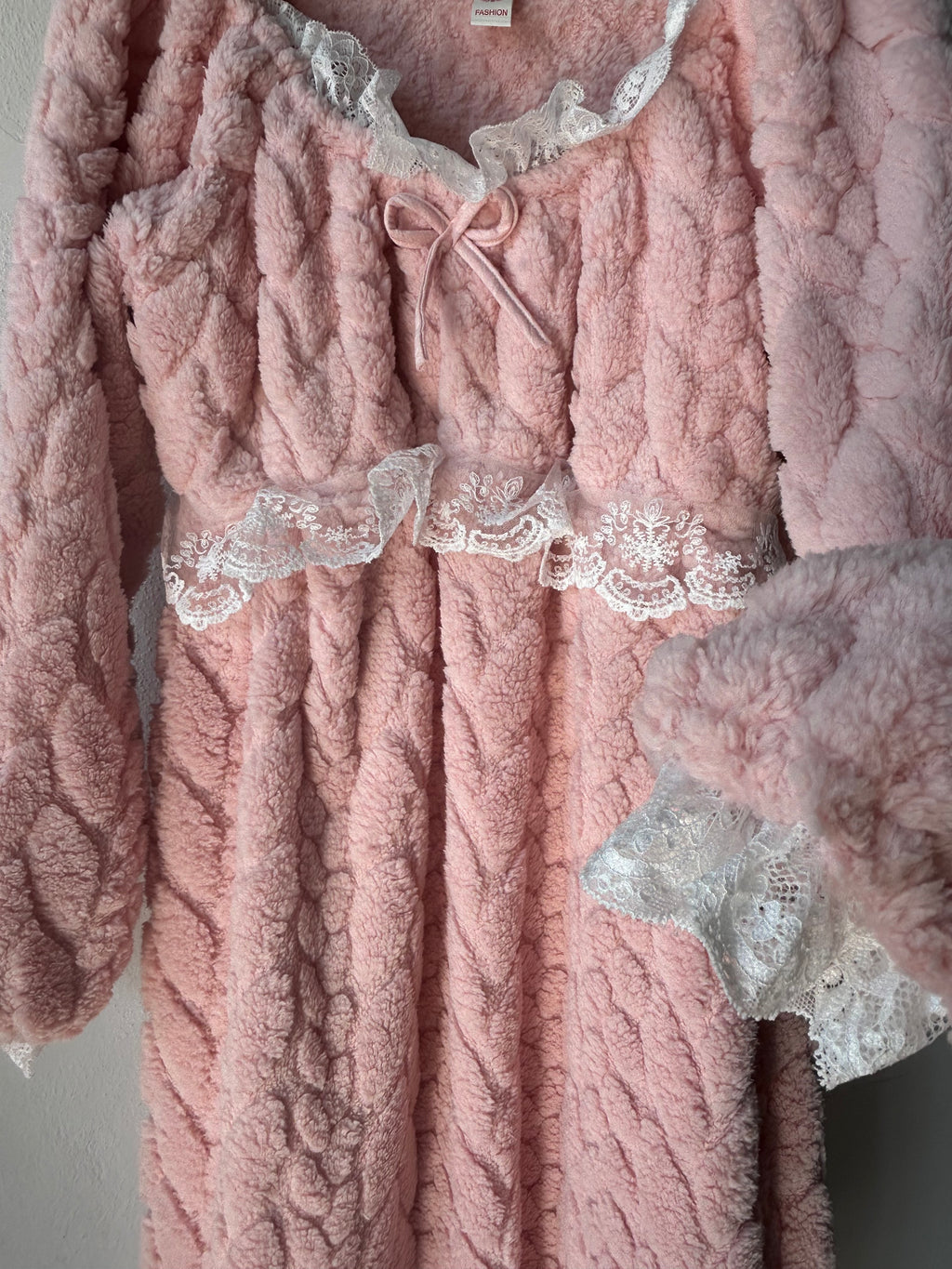 🎀 Princess Sculpted Bust Dress with Lace Detail Winter S362D