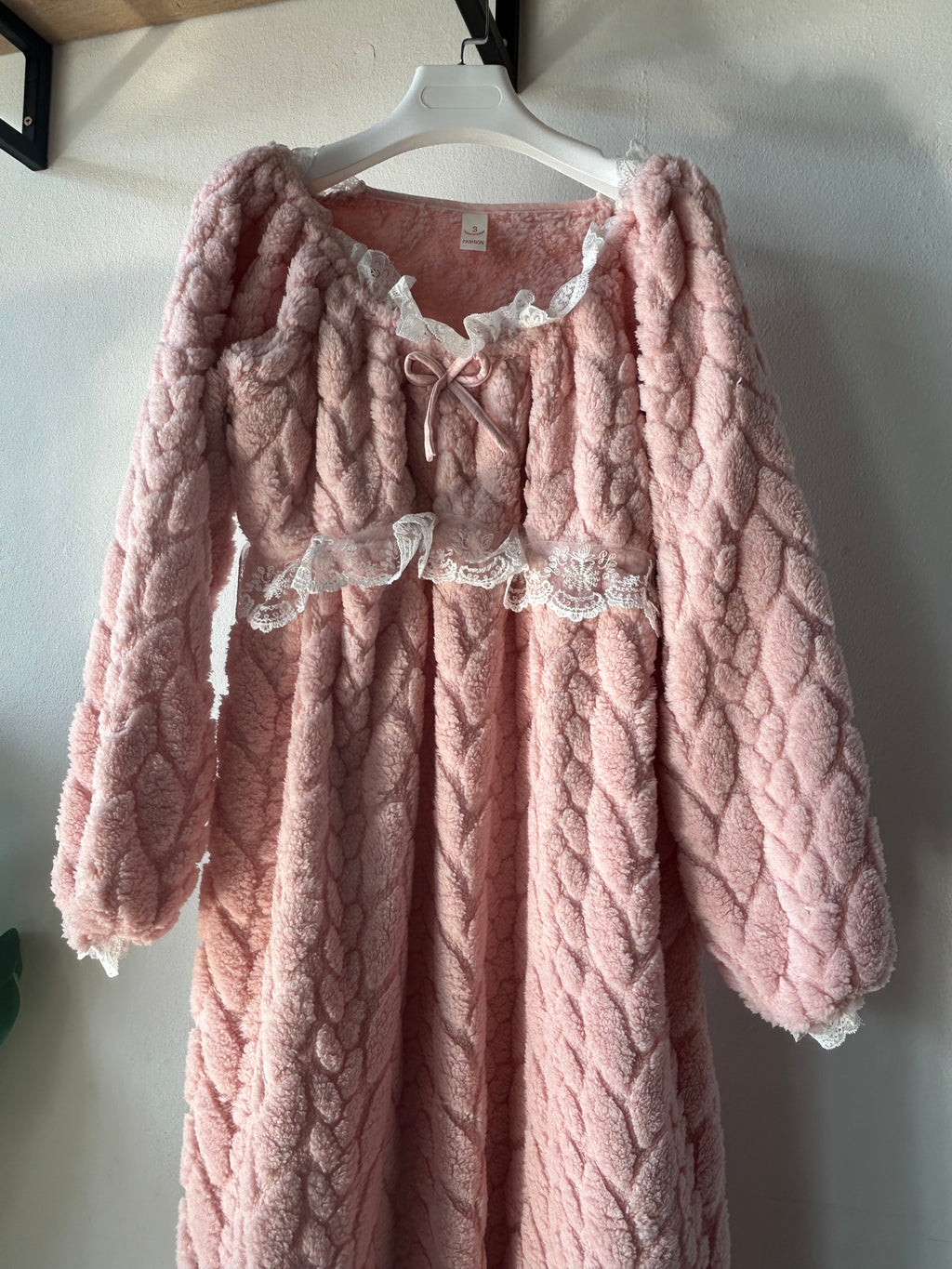 🎀 Princess Sculpted Bust Dress with Lace Detail Winter S362D