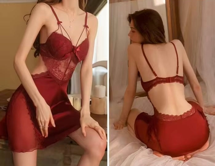 Donna Paded Chest Dress