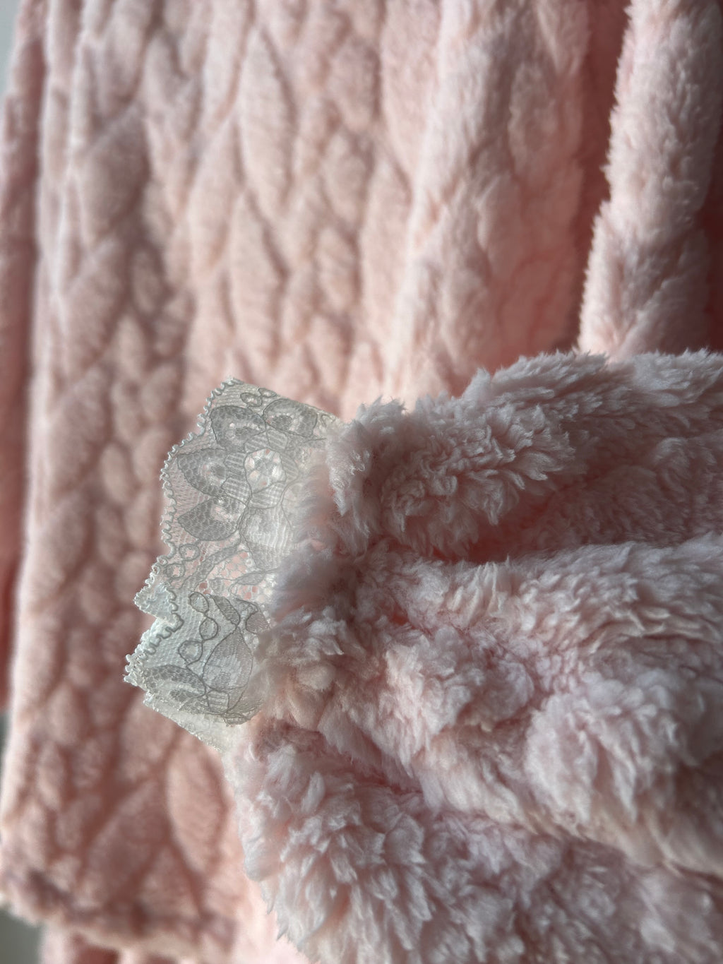 🎀 Princess Sculpted Bust Winter pajamas with Lace Detail S362