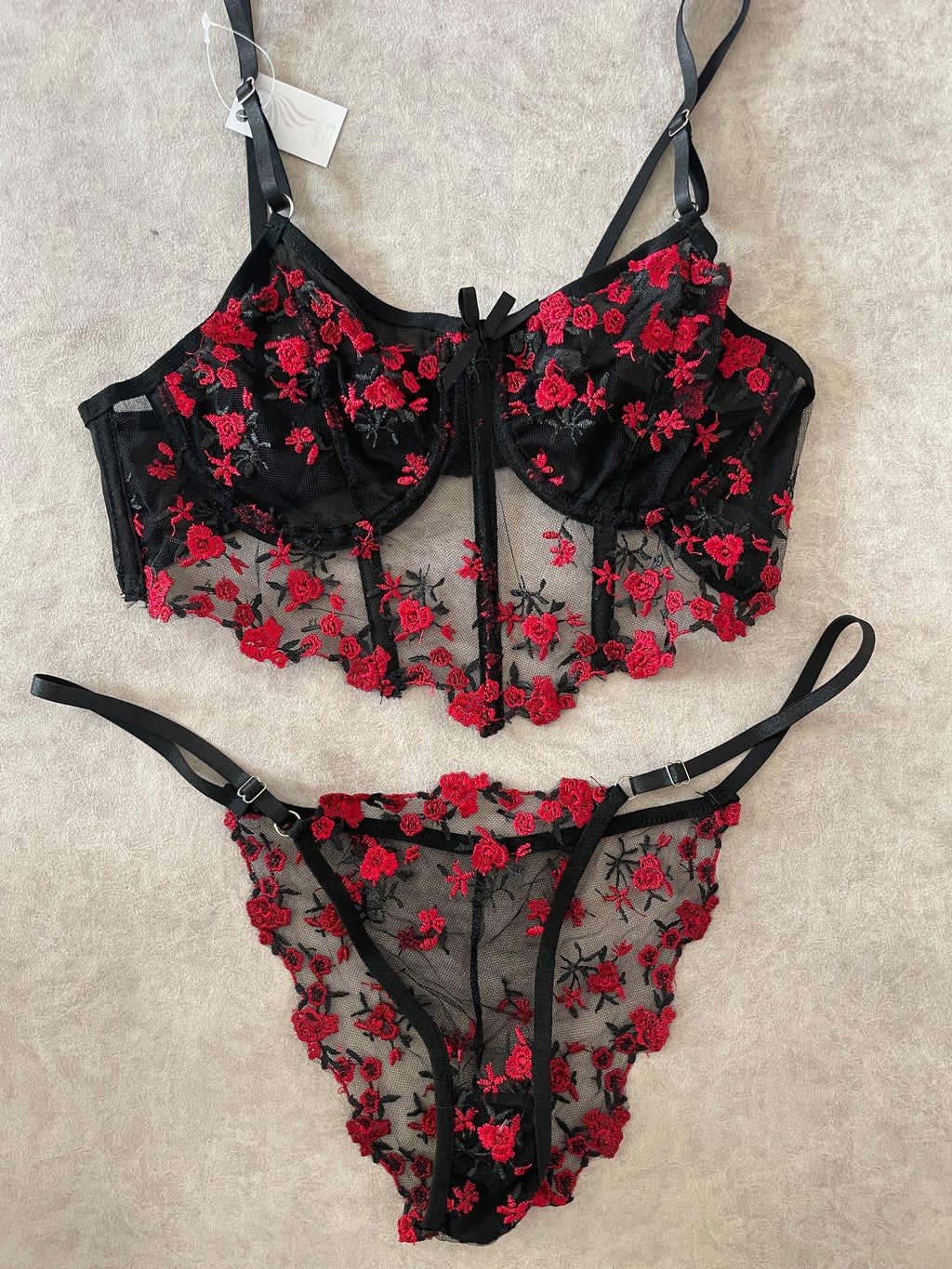 Mini Red Flora Set