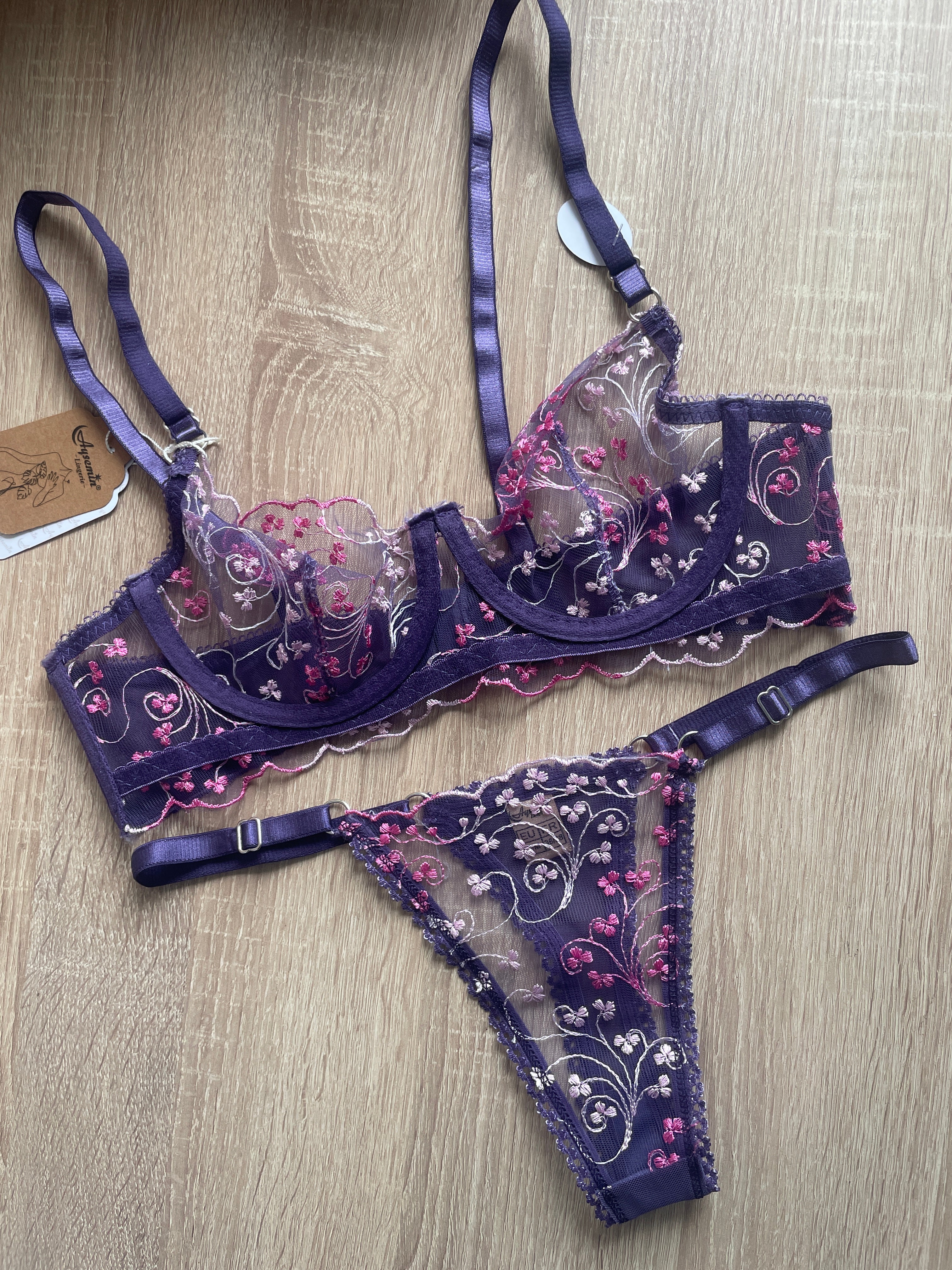 Floral Purple multicolor Set