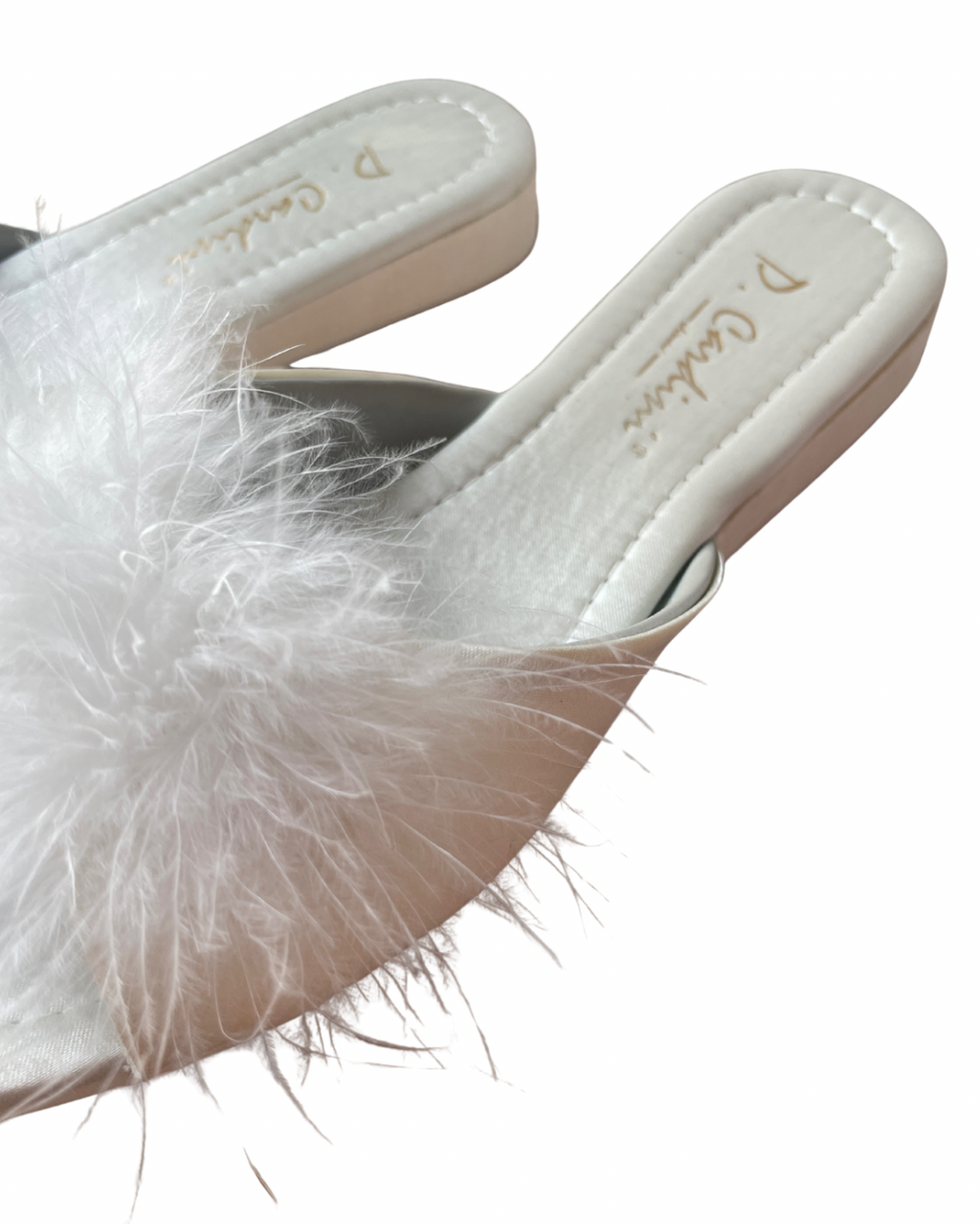 Feather Low Heel Mule